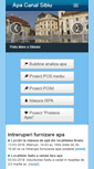 Mobile Screenshot of apacansb.ro